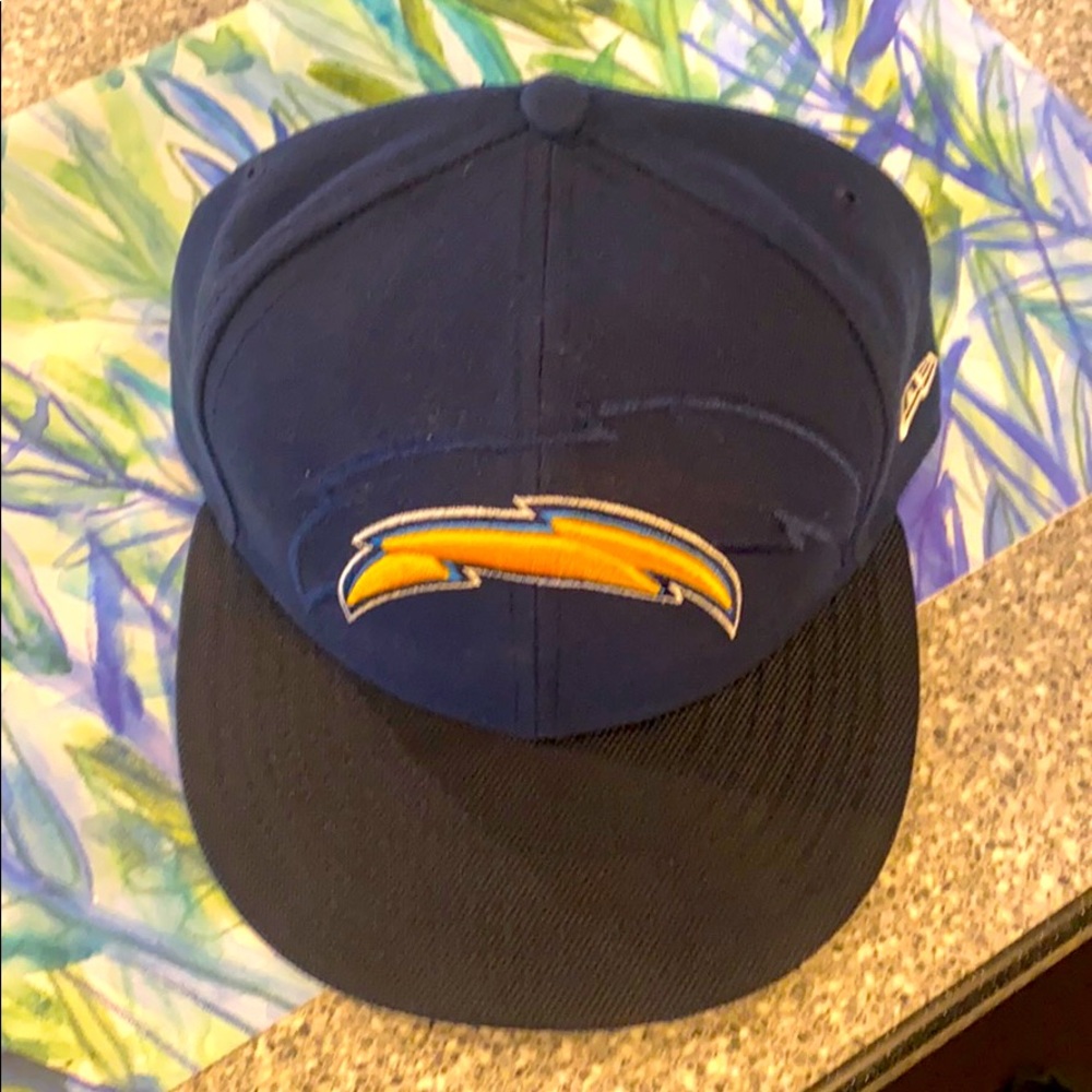 Los Angeles Chargers New Era Hat Size 7 3/8